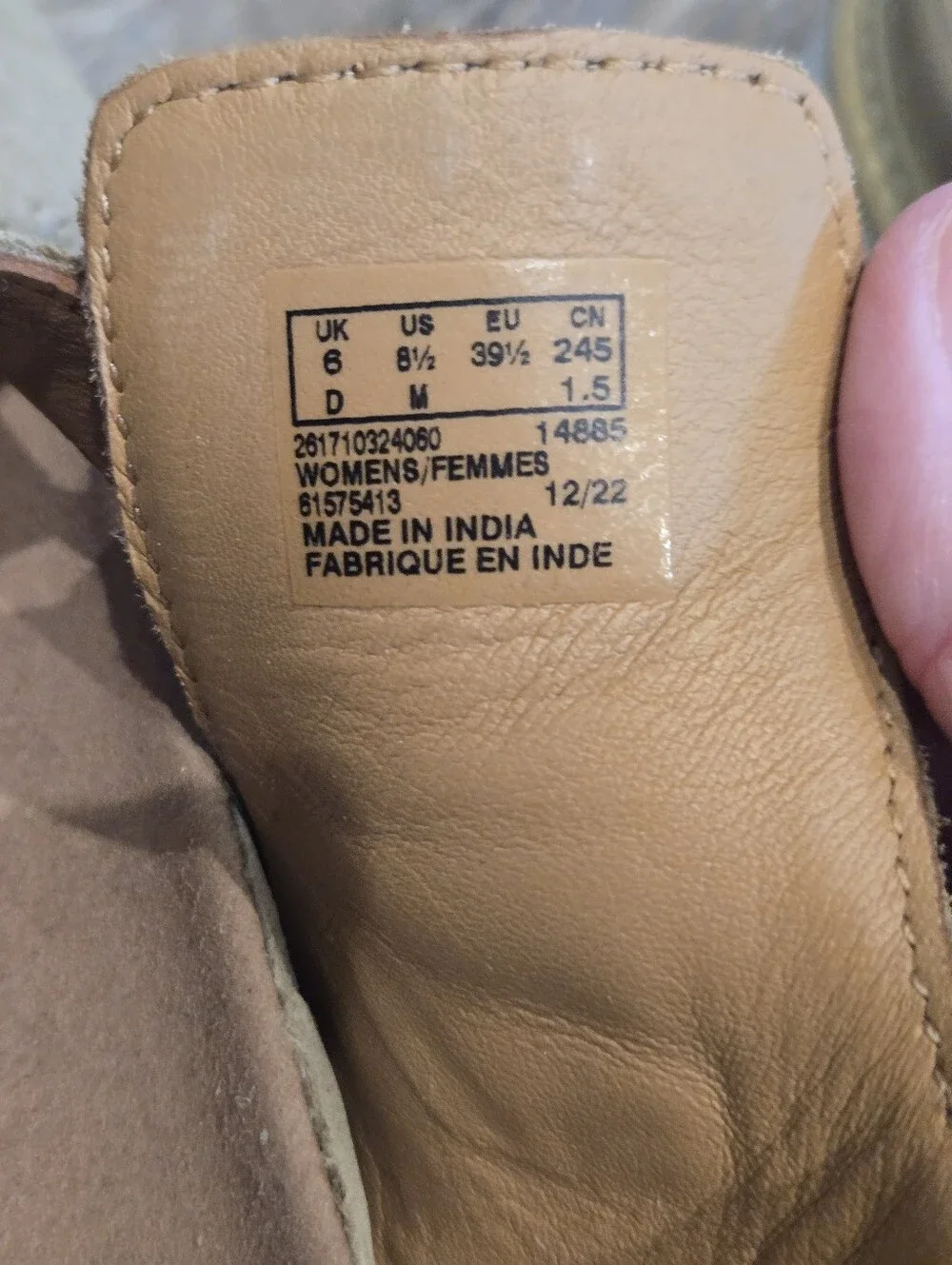 Clarks Women's Orianna Roam Dark Sand - Picture 10 of 10